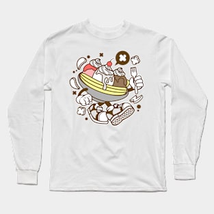 banana split Long Sleeve T-Shirt